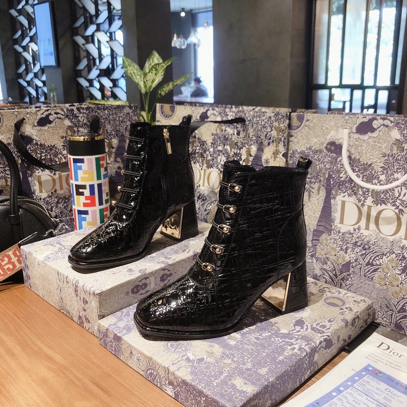 Boot Cao Gót Da Cá Sấu Siêu Chất Dành Cho Các Nàng Cá Tính Phối Đồ Cực Đỉnh Hàng Loại 1