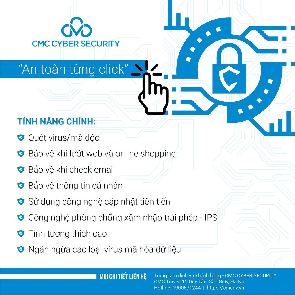 Phần Mềm Diệt Virus CMC Internet Security