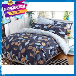 Bộ Drap 1M8X2M Trải Giường Kèm 2 Vỏ Gối Đầu(VIKOKHA-216)