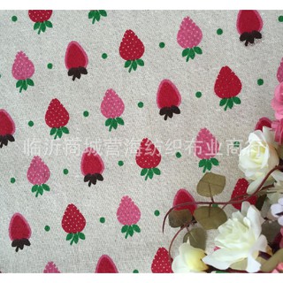 vải canvas quả dâu
