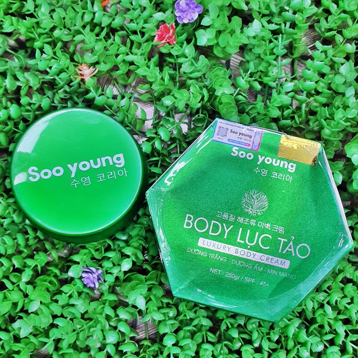 Kem body lục tảo dưỡng trắng da Soo Young – ACL554 | BigBuy360 - bigbuy360.vn