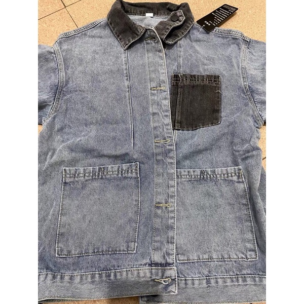 Áo khoác jeans - Jacket oversize denim unisex