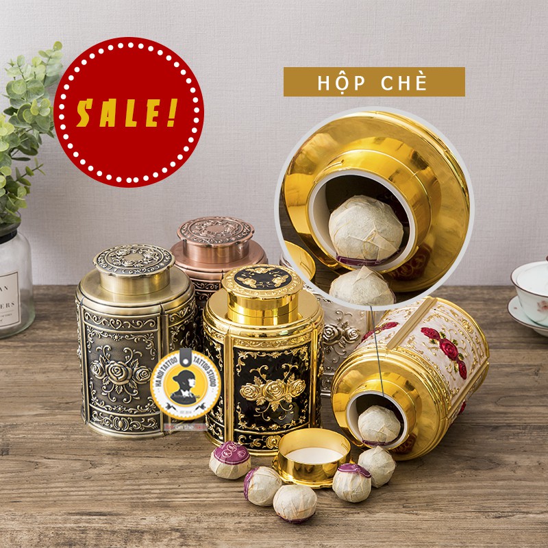 Hộp đựng chè Hoàng gia