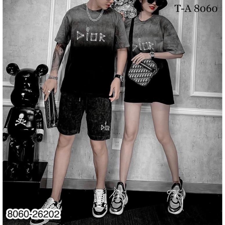 Bộ Quần Áo Loang Chữ DO Trắng Cao Cấp - Mẫu Quần Áo Nam Loang Cao Cấp