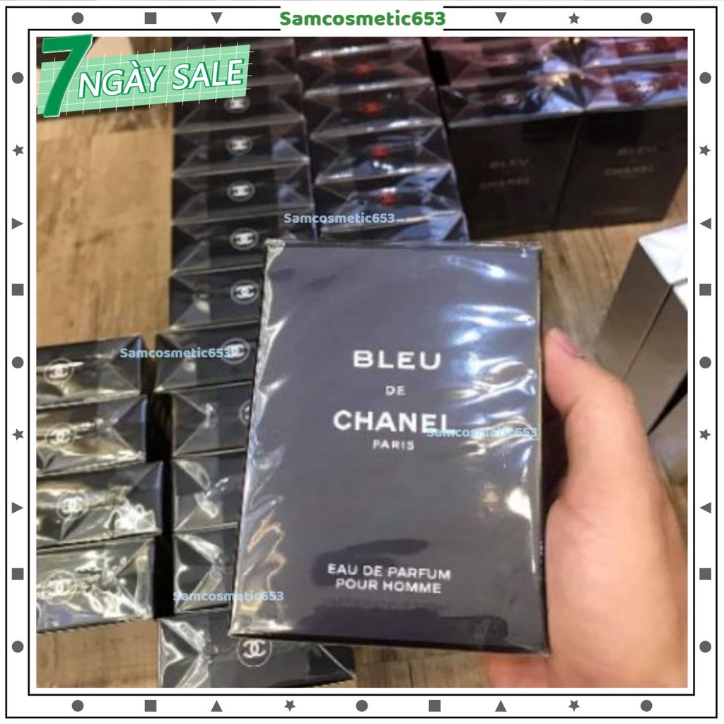 [Samcosmetic] CHANEL® Nước hoa nam Chanel Bleu EDP 100ml / chuẩn Authentic