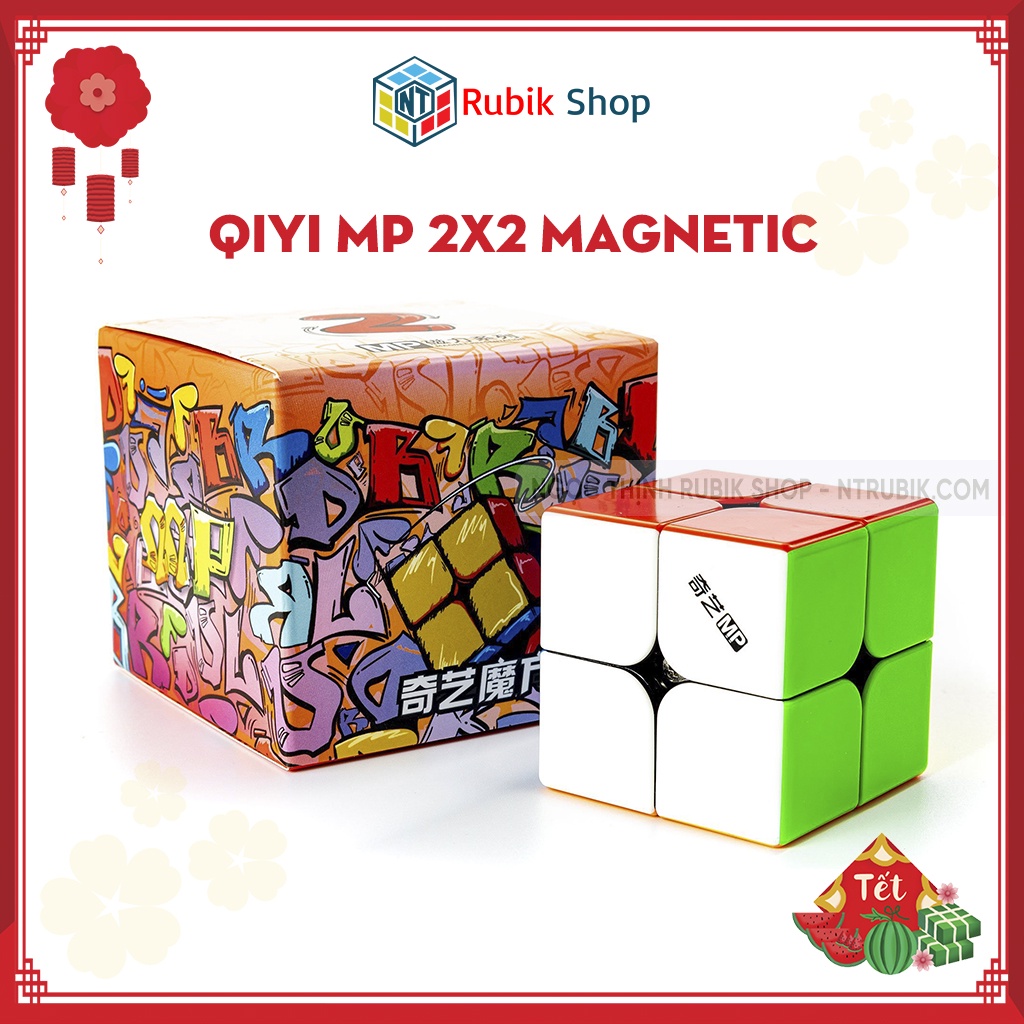 QiYi MP 2x2 Magnetic - Rubik 2x2x2 Nam Châm Stickerless