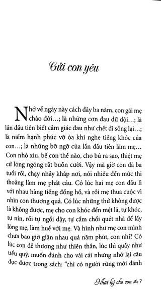 Nhật Ký Cho Con