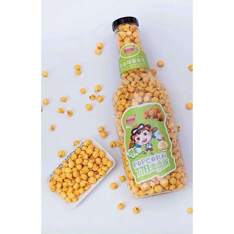 Bắp Rang Bơ, Bỏng Ngô Chai Khổng Lồ chai 1.2kg