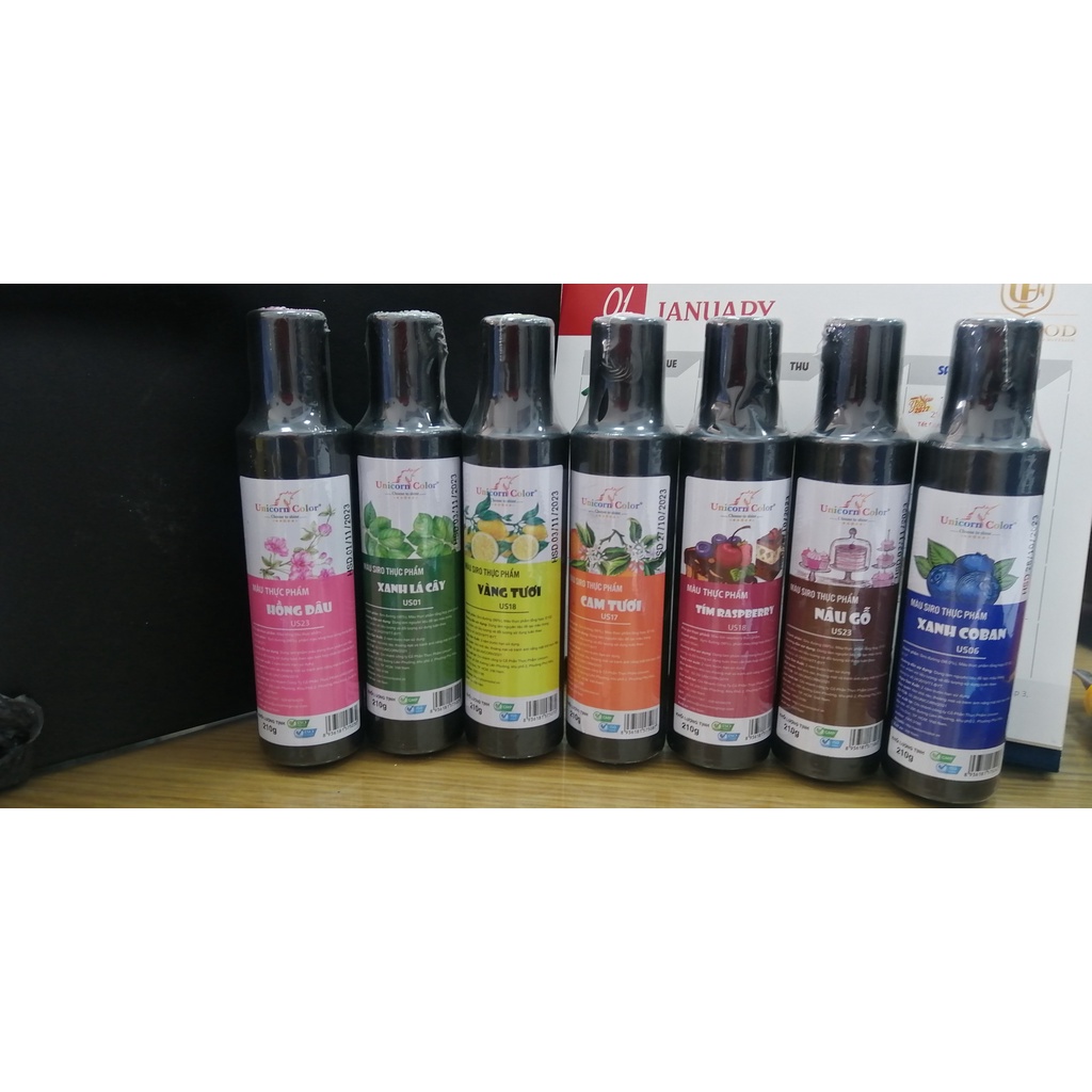 Màu nước thực phẩm UNICORN 210g
