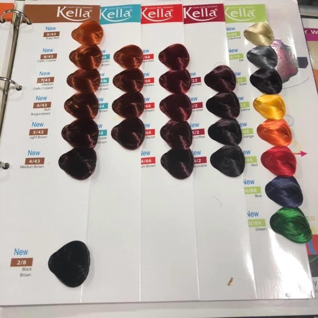 Nhuộm tóc kella không kèm số 00/00