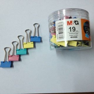 1 hộp /40 cái kẹp giấy 19mm hãng m&g