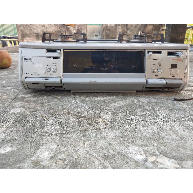 Bếp gas Rinnai Nhật Bản hàng bãi men full