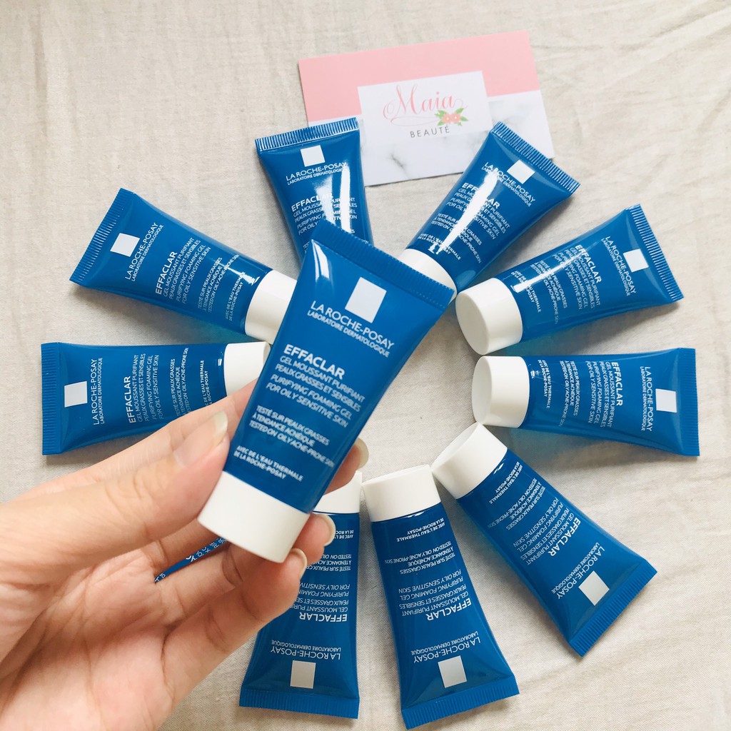 MiniSize Gel rửa mặt La Roche Posay Effaclar Purifying Foaming Gel cho Da Mụn Nhạy Cảm