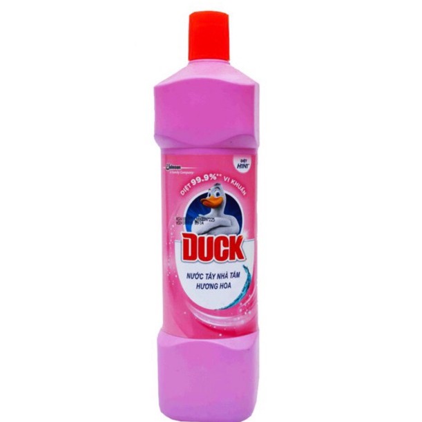 Tẩy nhà tắm Duck Mr Muscle hương Hoa 900ML