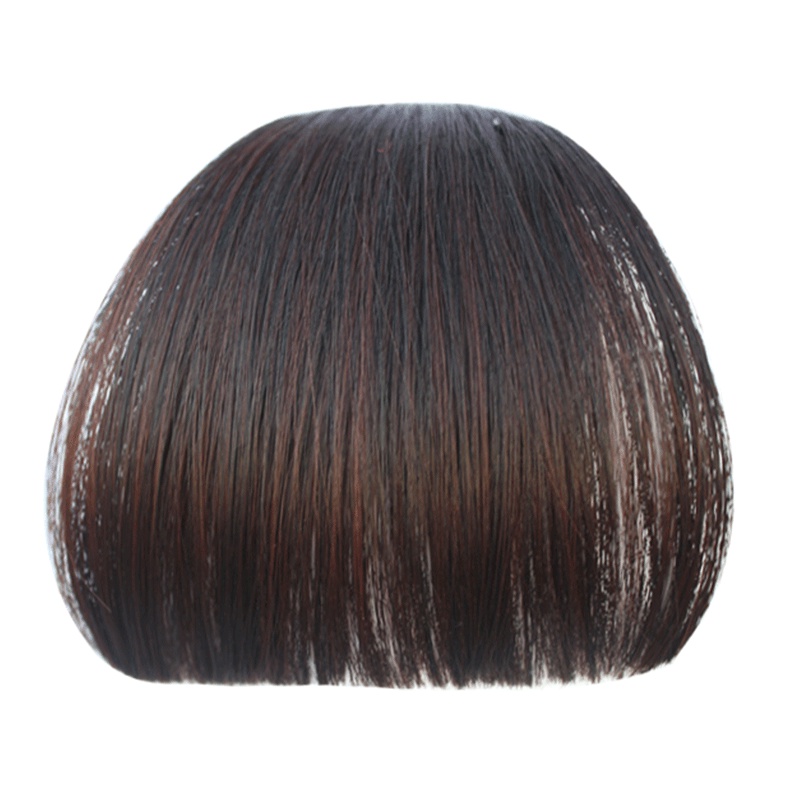 Bộ tóc giả ngắn mái ngang tự nhiên cho nữ