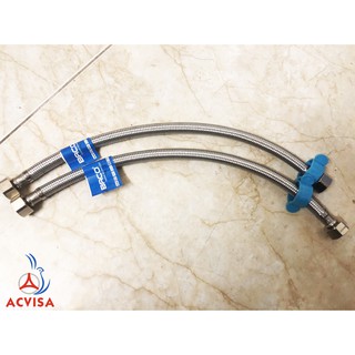 Dây Cấp Bình Nóng Lạnh BaCo ( 60 Cm Đầu Đồng )