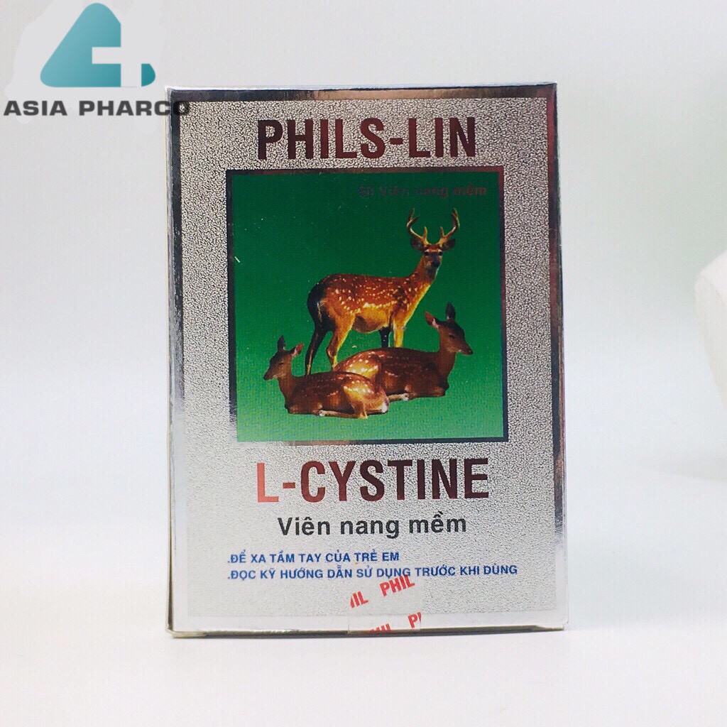 1 Hộp 60 Viên L Cystine Phil Interma L Cystin