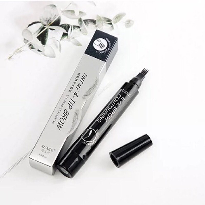 chì kẻ mày phẩy sợi 4d chuẩn nét không thấm nước