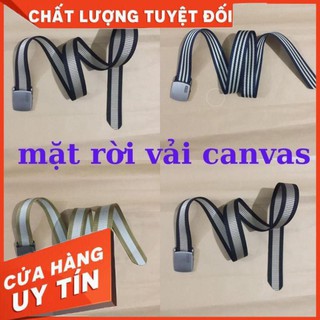 Thắt Lưng Vải Canvas 💖 Thắt Lưng Vải Giá Rẻ