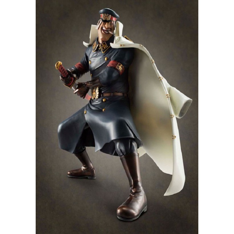 Mô hình Shiryu tàn hình băng râu đen 23cm - One piece