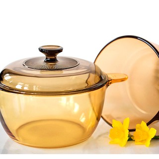 [Hàng Tách Bộ ] Nồi thủy tinh Pháp Visions VS-2.5 2.5L (Ko hộp)