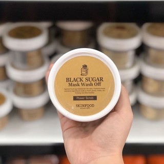 Mặt nạ đường đen Skinfood Black Sugar Mask Wash Off.