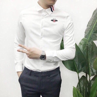 Áo sơmi nam dài tay kiểu