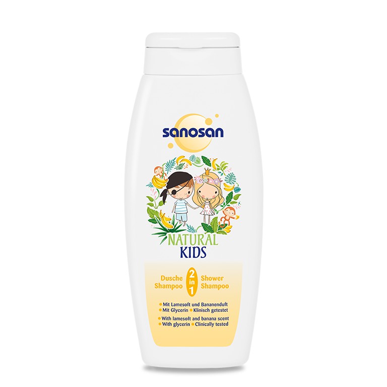 Sữa tắm gội dưỡng ẩm Sanosan 250ml