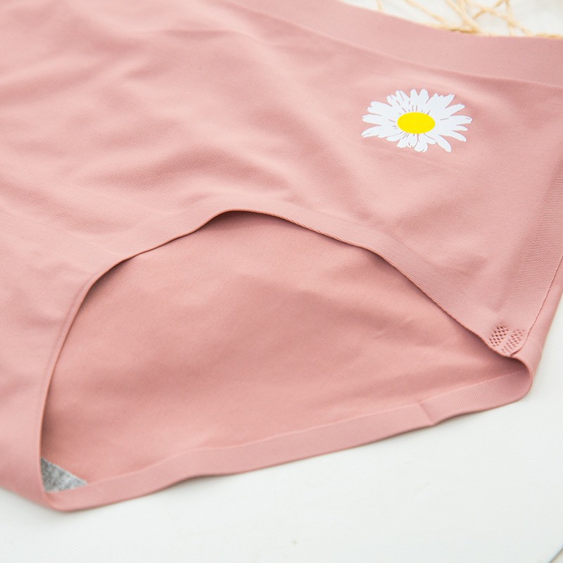 Quần Lót Nữ ❤️FREESHIP❤️ Quần Lót Đúc Su cao cấp phối hoa cúc điệu đà mã 0046