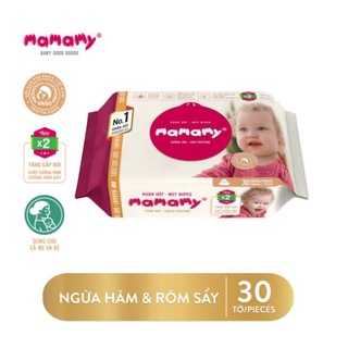 (Giá sốc )Khăn giấy ướt mamamy 30 tờ