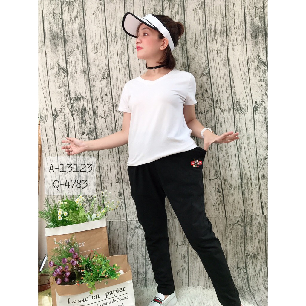 SALE Quần dài BIG SIZE logo Mickey Sup - Q.94 - 4783