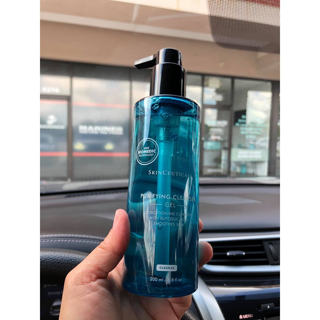 Sữa Rửa Mặt Làm Sáng Da, Sạch Sâu SkinCeuticals Purifying Cleanser Gel 200ml