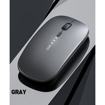 Chuột không dây Bluetooth 2.4Ghz  2 trong 1 chống ồn tự sạc pin chính hãng inphic cho laptop táo PC