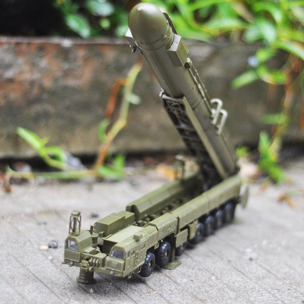 Mô Hình Lắp Ráp Missile Launcher Màu Xanh Lá Cây Tỉ Lệ 1 / 72 Cho Bé