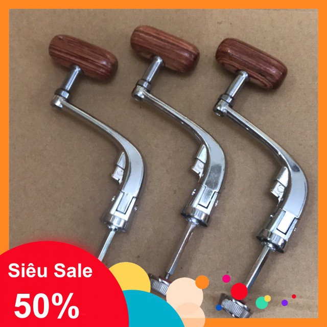 Tay quay kim loại chân lục giác