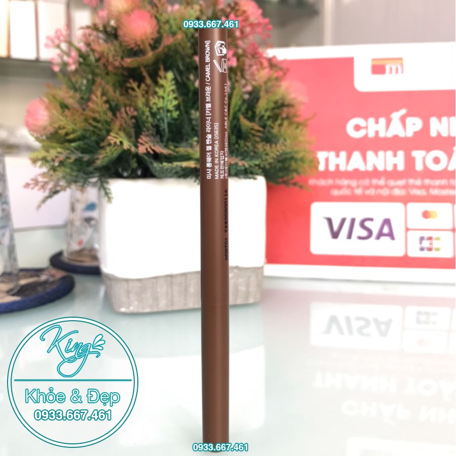 Chì Kẻ Mắt Missha Longwear Gel Pencil Liner | BigBuy360 - bigbuy360.vn