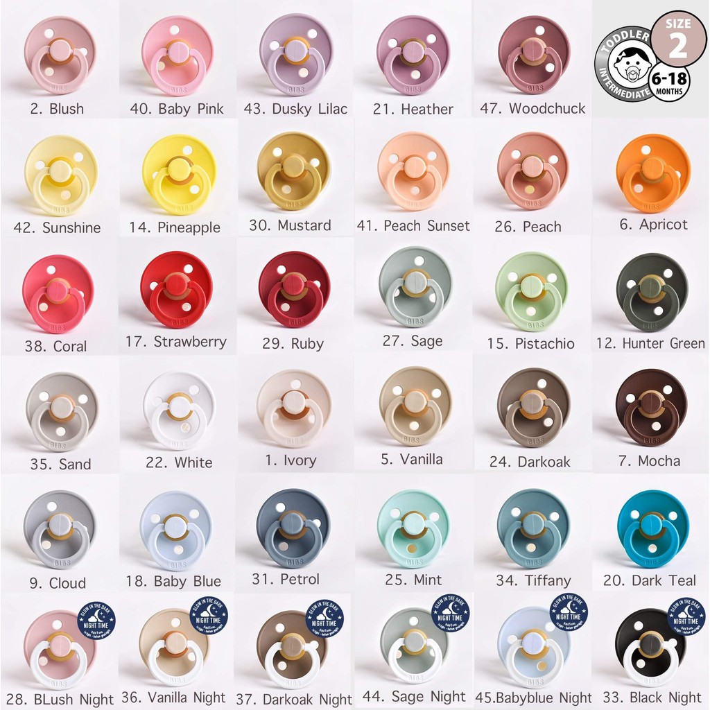 Ti Giả  𝑭𝑹𝑬𝑬𝑺𝑯𝑰𝑷  Ty Giả BIBS Tặng Nắp (Hàng Nhập Khẩu Chính Hãng)