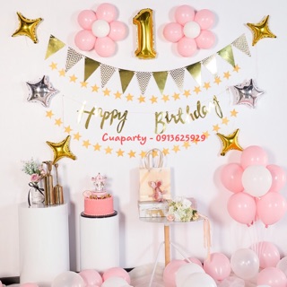 Set tự trang trí sinh nhật