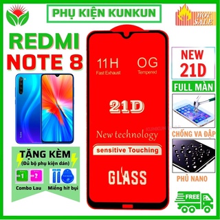 Mua Kính cường lực Redmi Note 8 - Cao Cấp - Dán Full màn hình 111D - Độ cứng 10H - Độ trong suốt điện thoại cực cao
