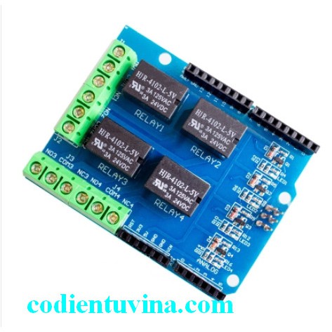 Mạch Shield Module Relay UNO