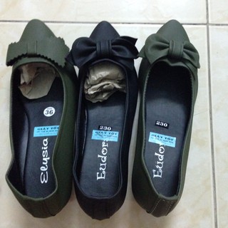 Giay cao gót nơ rêu