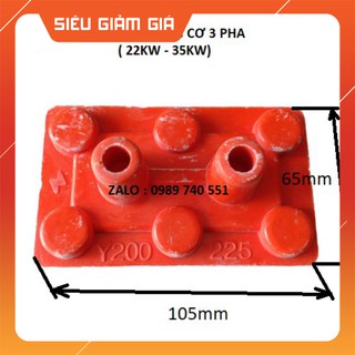01 Cầu đấu động cơ 3 pha - Cầu đấu 22kw - 35kw mã Y200-225
