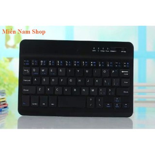 Bao da bàn phím Bluetooth 4 - 6 Inch dùng cho điện thoại Android/ IOS/ Windows