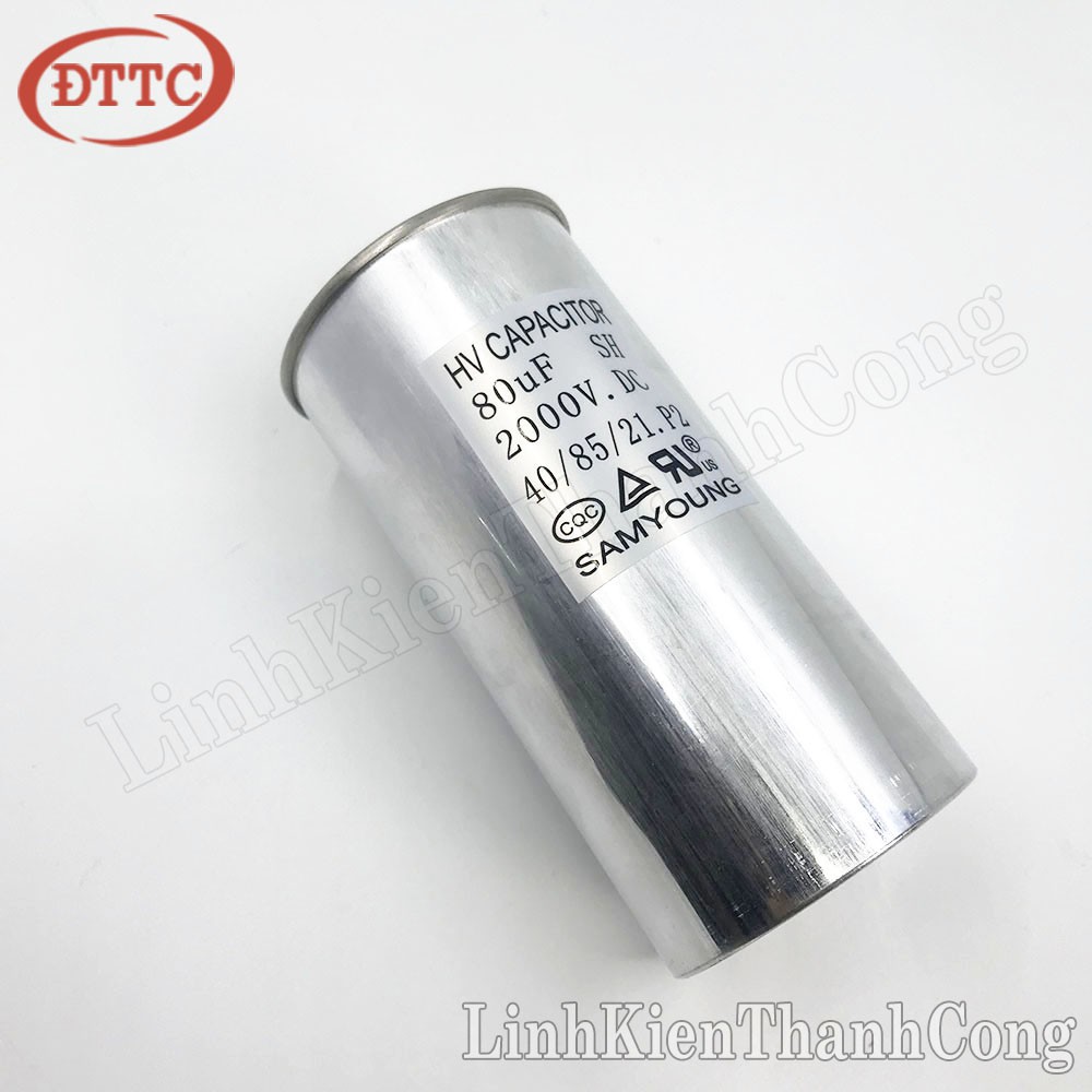 Tụ Dầu 80uF 2000V SAMYOUNG