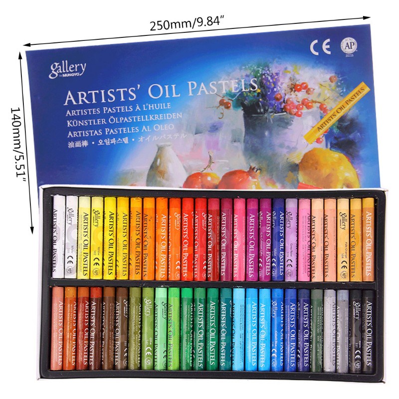 COLO  48 Colors Oil Pastel for Artist Student Graffiti Soft Pastel Painting Drawing Pen School Stationery