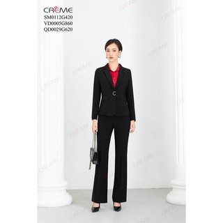 Vest tnữ công sở tay dài trượt hàn cao cấp VD0005