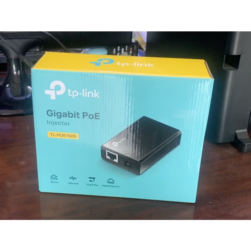 TP-Link Bộ cấp nguồn POE chuẩn IEEE 802.3af Tự xác định nguồn điện - TL-POE150S - Hãng phân phối chính thức