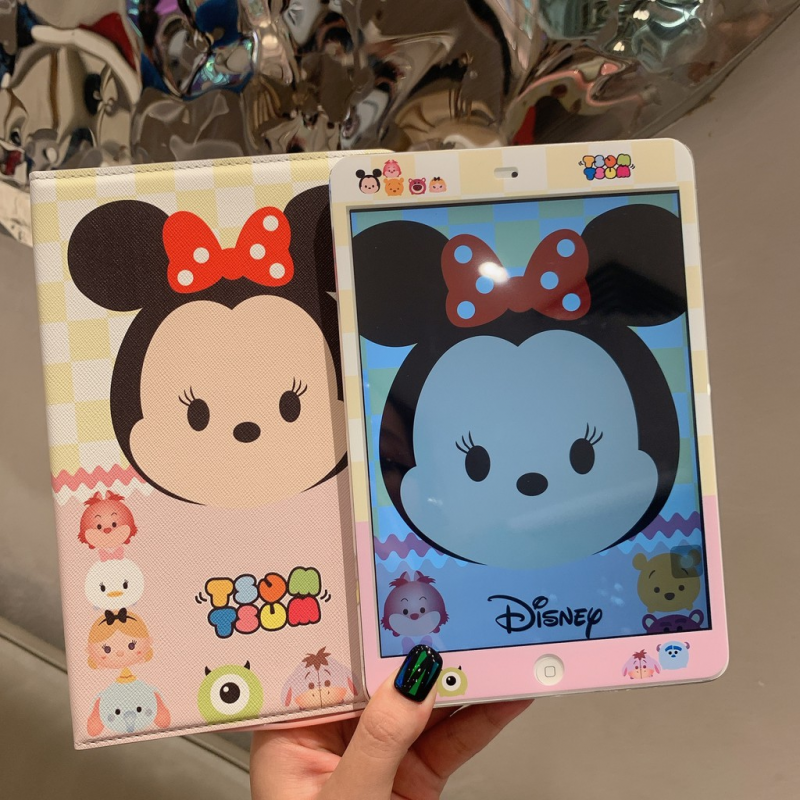 Set Kính Cường Lực Họa Tiết Chuột Mickey Dễ Thương Cho Ipad Pro 9.7 Inch Ipad Pro Air 2 2017 2018 | BigBuy360 - bigbuy360.vn