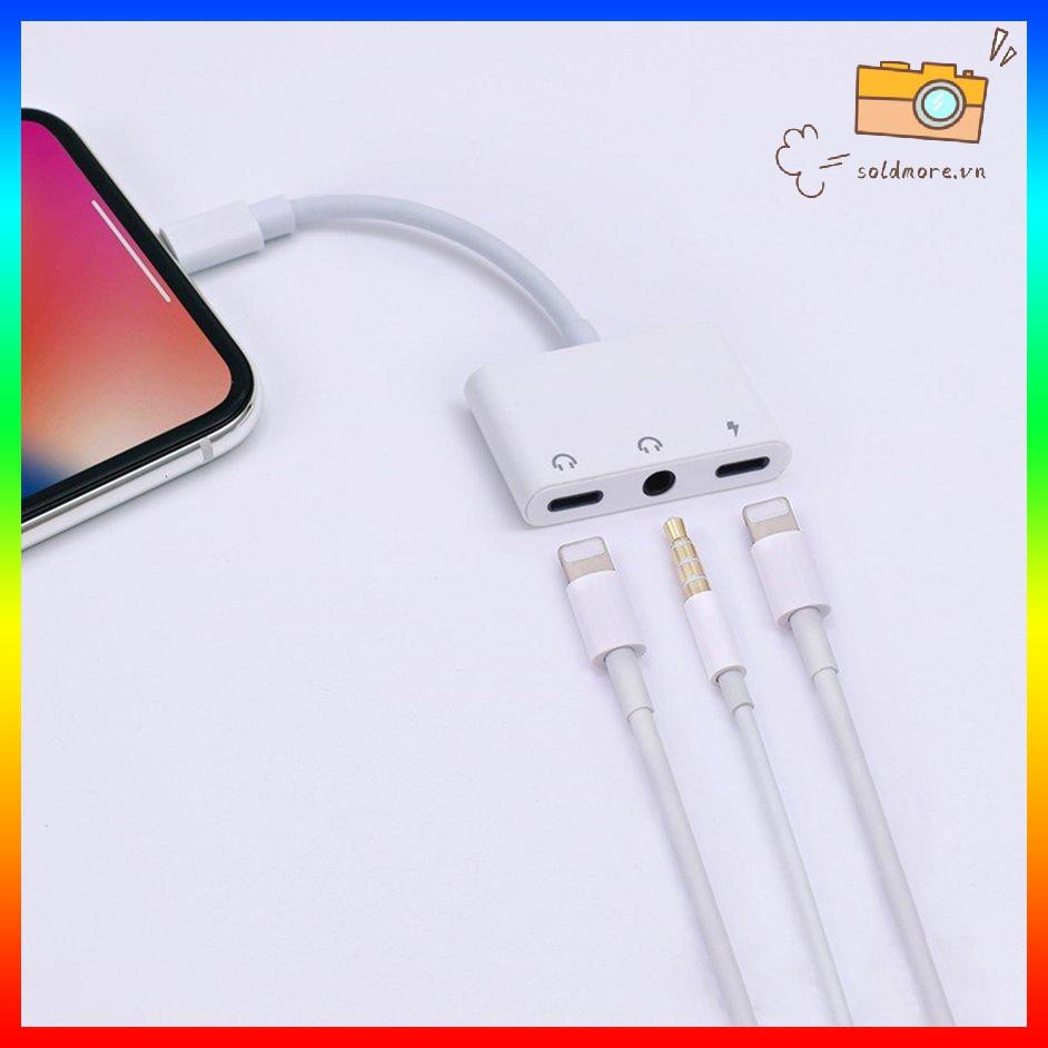 Cáp Chuyển Đổi Âm Thanh Cho Iphone7 / 8 / X