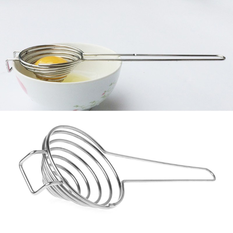 Dụng Cụ Tách Lòng Đỏ Trứng Bằng Thép Không Gỉ